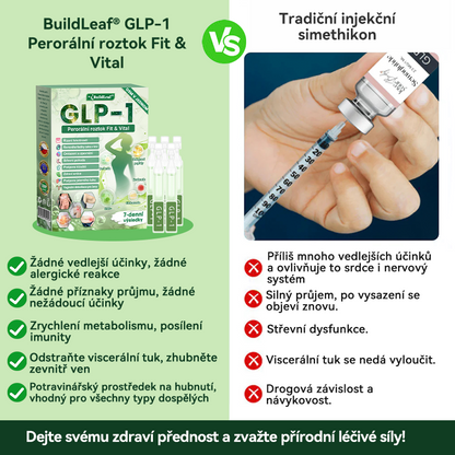 ♻️Oficiální obchod ČR | BuildLeaf® GLP-1 8-v-1 Fit & Vital Řešení (Jednou denně, viditelné změny za 7 dní) ✅ Obezita, kardiovaskulární zdraví, cukrovka, spánková apnoe, zdraví střev, problémy se klouby a další.