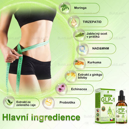 🍃 Oficiální obchod v České republice |🍃  BuildLeaf® Tirzepatid GLP-1 kapky pro podporu hubnutí – 👩‍⚕️ Potravinářský spalovač tuků vyvinutý Českou asociací pro léčbu obezity.