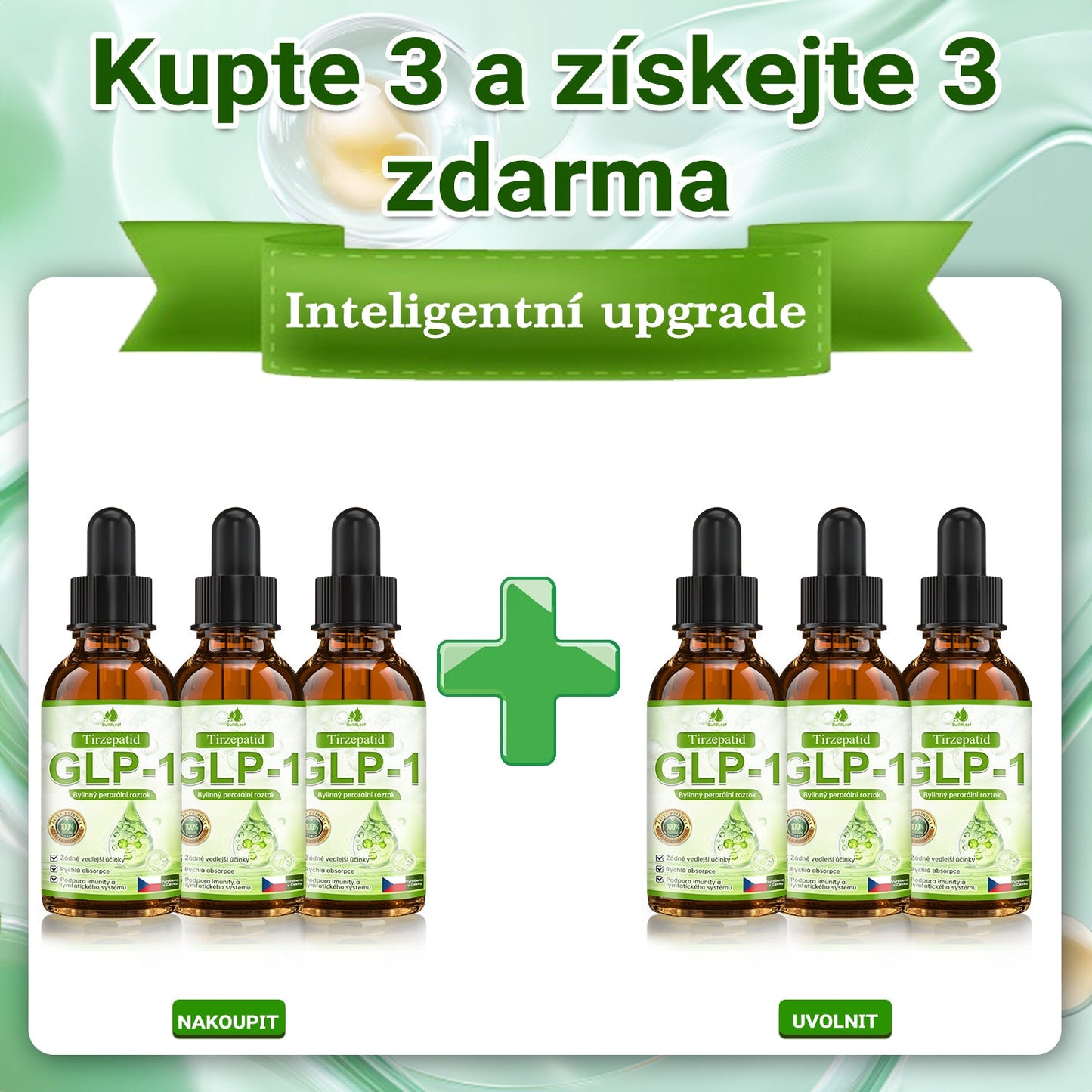 🍃 Oficiální obchod v České republice |🍃  BuildLeaf® Tirzepatid GLP-1 kapky pro podporu hubnutí – 👩‍⚕️ Potravinářský spalovač tuků vyvinutý Českou asociací pro léčbu obezity.